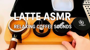 POV Latte Art ASMR 🌸 | From Fresh Beans to Final Pour