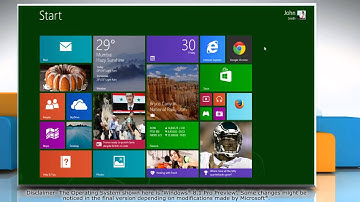 Setting the duration for On Screen Notifications on a Windows® 8.1 PC