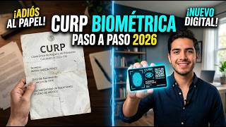 How to obtain the NEW Biometric CURP for free in 2026 (Online Appointment) screenshot 1