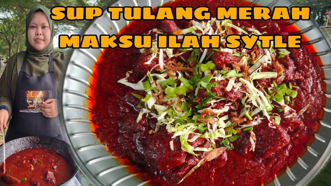SUP TULANG MERAH MAKSU ILAH STYLE ||BONGKAR RESEPI RAHSIA KUAH PEKAT ||PADU TERUK RASA DIA