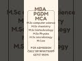 MBA PGDM MCA & PG ADMISSIONS #tancet2026 #mba #mca #msc
