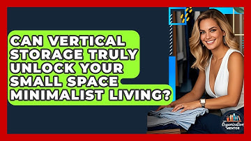 Can Vertical Storage Truly Unlock Your Small Space Minimalist Living? - Your Organization Mentor