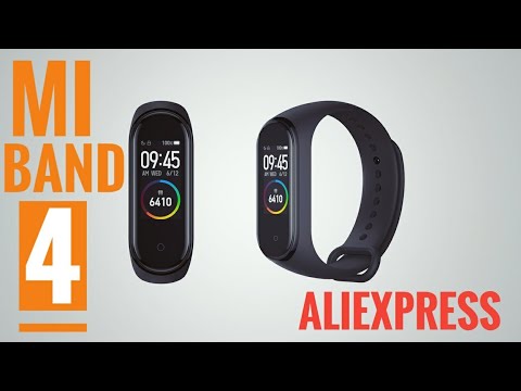 Mi band 4 с AliExpress. Распаковка , обзор , тест.