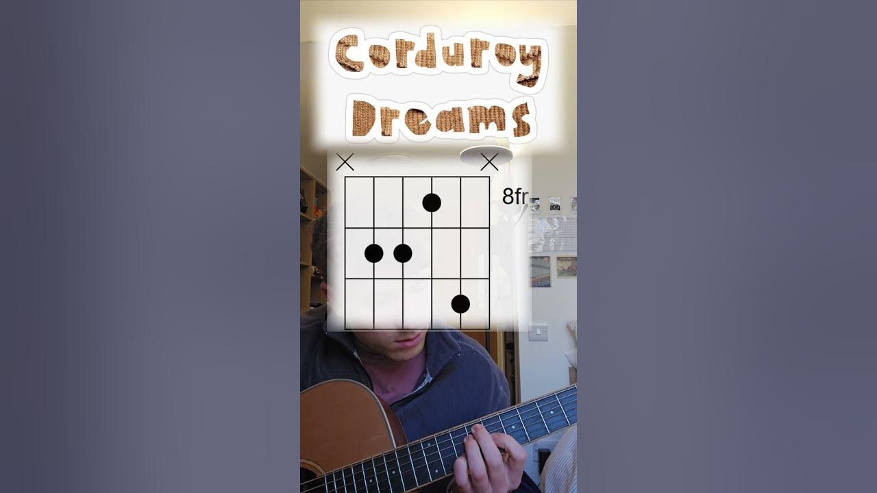 How To Play Corduroy Dreams On Guitar Corduroy Dreams - Rex Orange County Guitar Chord Tutorial #guitar #