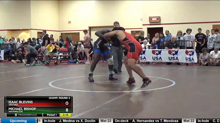 Junior 220 Isaac Blevins Arizona Vs Michael Bishop...