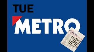 Metro Cryptic Crossword - TUESDAY 22/09/26