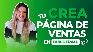 🚀 Cómo crear una PÁGINA DE VENTAS en Builderall Builder DESDE CERO 🚀