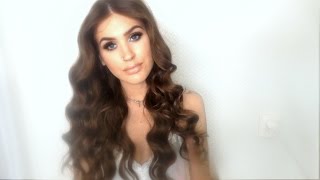 ♡ Heatless Hollywood inspired curls / waves| no heat hair tutorial ♡