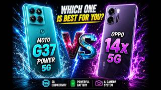 Moto G37 Power vs Oppo K14x 5G Phone specs comparison #phonecomparison2026