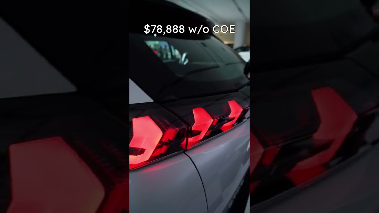 The Peugeot e-2008 is finally here in Singapore! #shorts