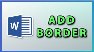 How to Add Page Border in Microsoft Word 2024 | 2025