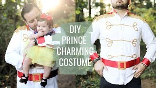 LAST MINUTE DIY PRINCE CHARMING COSTUME- NO SEW!