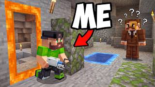 Portal Hide and Seek in Minecraft