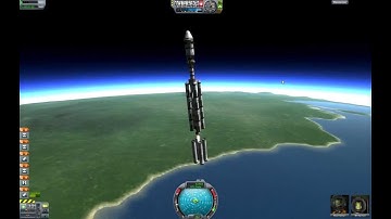 Kerbal Space Program - Way Huge Rocket Carries Space Station Core to Orbit