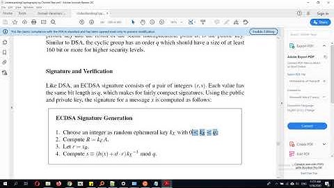 CurveBall [CVE-2020-0601] Mathematical Details [Arabic]