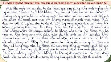 Tập làm văn lớp 5 | Viết đoạn văn thể hiện tình cảm cảm, xúc về một sự việc | Cô Thu | #1