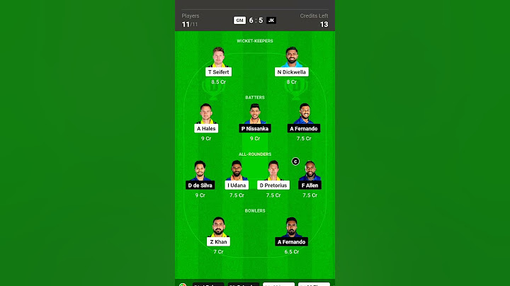 GM vs JK Dream11 Prediction !Gallle Marvels  vs Jaffna Kings Dream11 Team ! DSvs JK 5th T20 Dream11