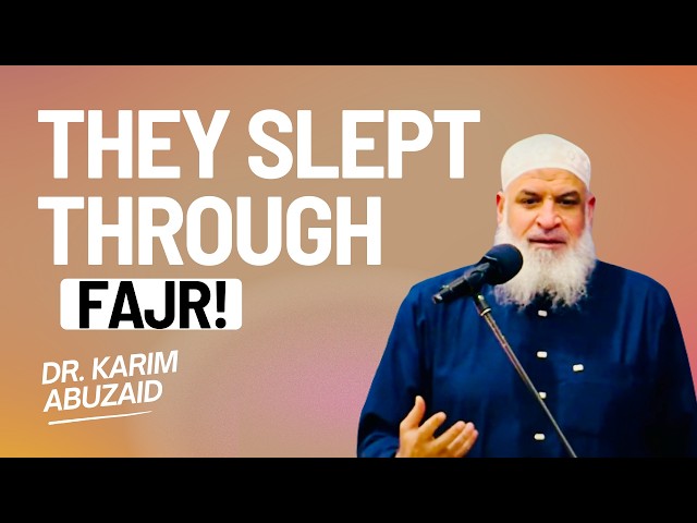 MUST WATCH: The Prophet ﷺ and His Army Didn't Wake Up For Fajr!
