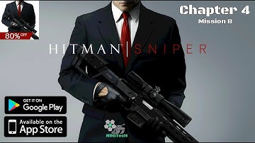 Hitman Sniper | Walkthrough | Chapter 4 | Mission 8 - 30 | Kill Dimitri Lefkos | Android & iOS