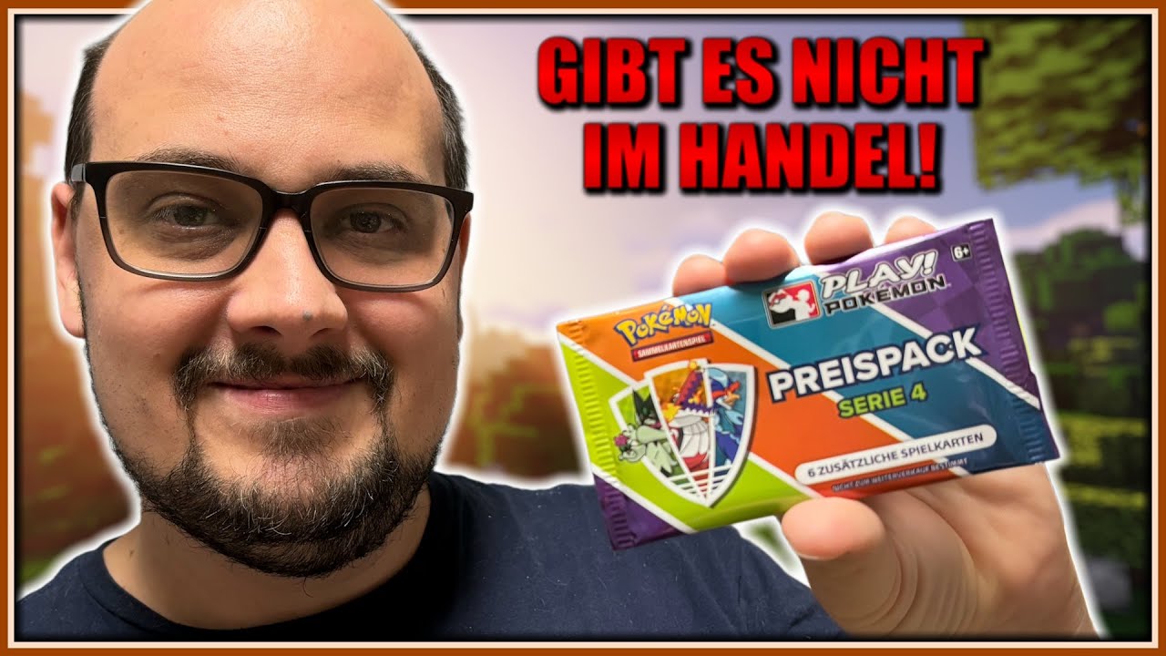 Diese Booster gibt es NICHT im Laden! - Pokemon Preispack 4 Booster Opening