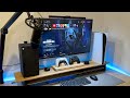 My Minimal PS5 &amp; Series X Desk Setup - Gaming Perfection 2023