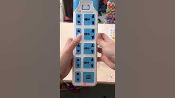 Ổ Điện Thông Minh CYX 315U , Dây 5 Mét , 2 Cổng USB 9 phích Cắm -  Công Suất 2500W CHIRITA