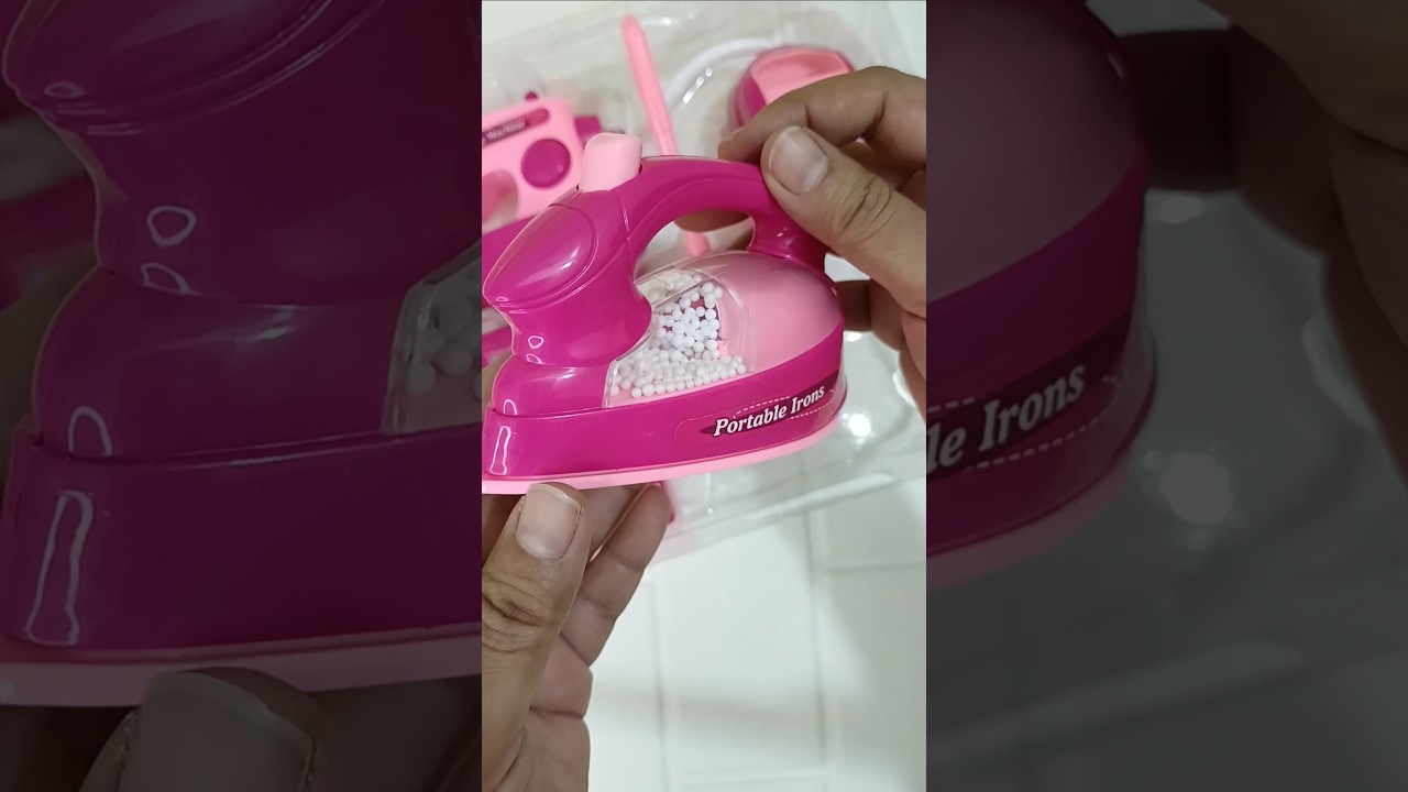 Mini Portable iron | Pink Home Appliances 