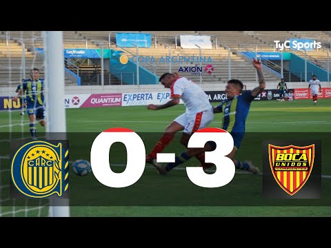 Rosario Central 0-3 Boca Unidos | Copa Argentina