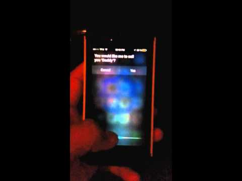 Wie siri Anruf Sie durch den Namen machen Sie