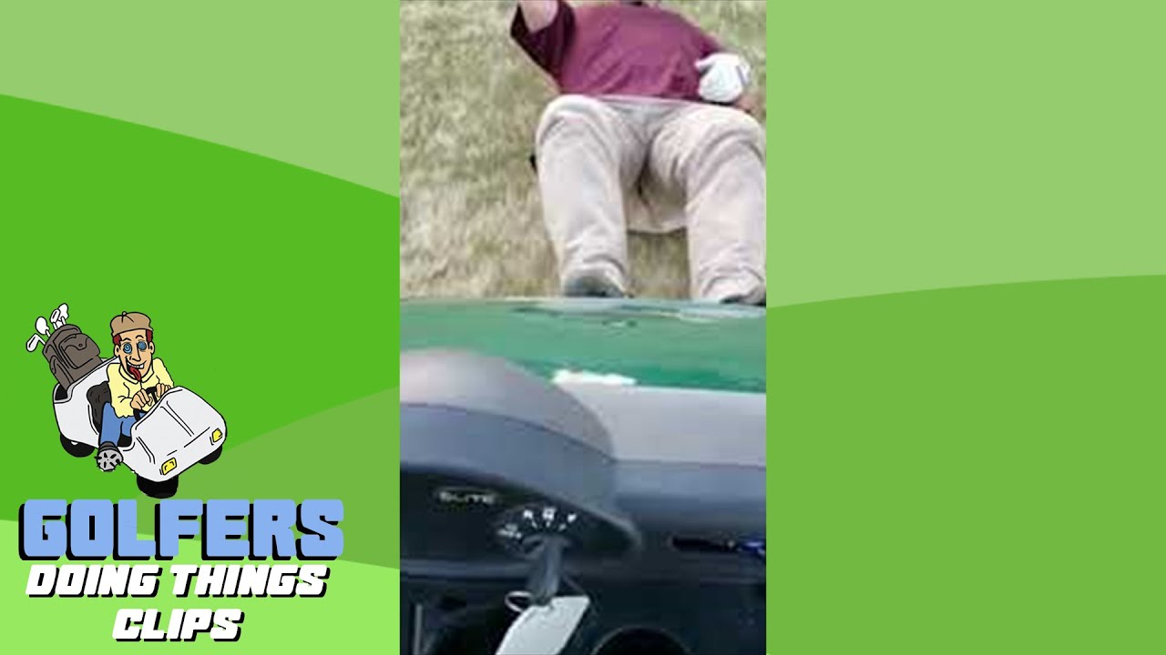 Golf Cart Beer Experiment Golfers Doing Things Clips YouTube