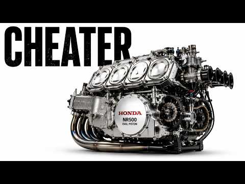 The Honda NR500 Oval Piston Engine: The Million-Dollar Cheat That Never Won A Race