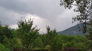 Звуки природы : шум дождя в Карпатах. Без рекламы! (слушать в наушниках)