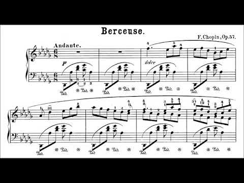 Michelangeli plays Chopin: Berceuse in D-flat major, Op.57
