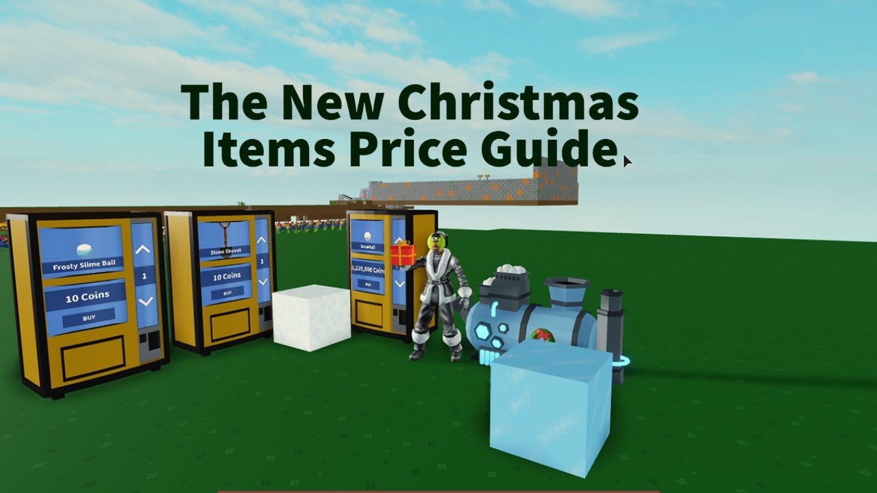 The New Roblox Islands Christmas Items Price Guide