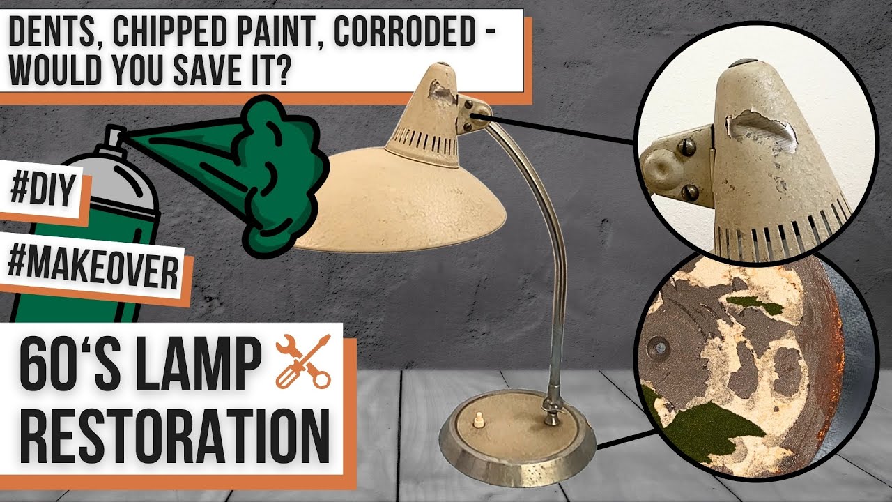 1960‘s Desk Lamp - Restoration (HALA President Lamp?)