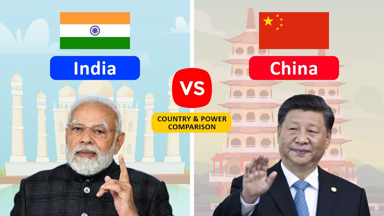 India vs China Country and power comparison | who is the real ...