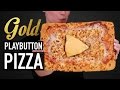DIY GOLD PLAY BUTTON PIZZA - VERSUS