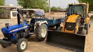 jcb and Sonalika tractor and Mahindra jcb3dx   tractors videos