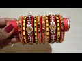 Silk Thread Bangles/Silk Thread Bangles making at Home #bangles #jewelrymaking #diybangles #jewelry