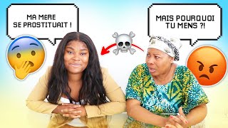 PRANK : J&#39;AVOUE QUE MA MERE S&#39;EST PROSTITUÉ (elle pète un plomb😨)