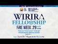 Wirira Fellowship Fire Week Take Not Your Spirit From Me Psalms 51 11 With Ap Mignonne Kabera 