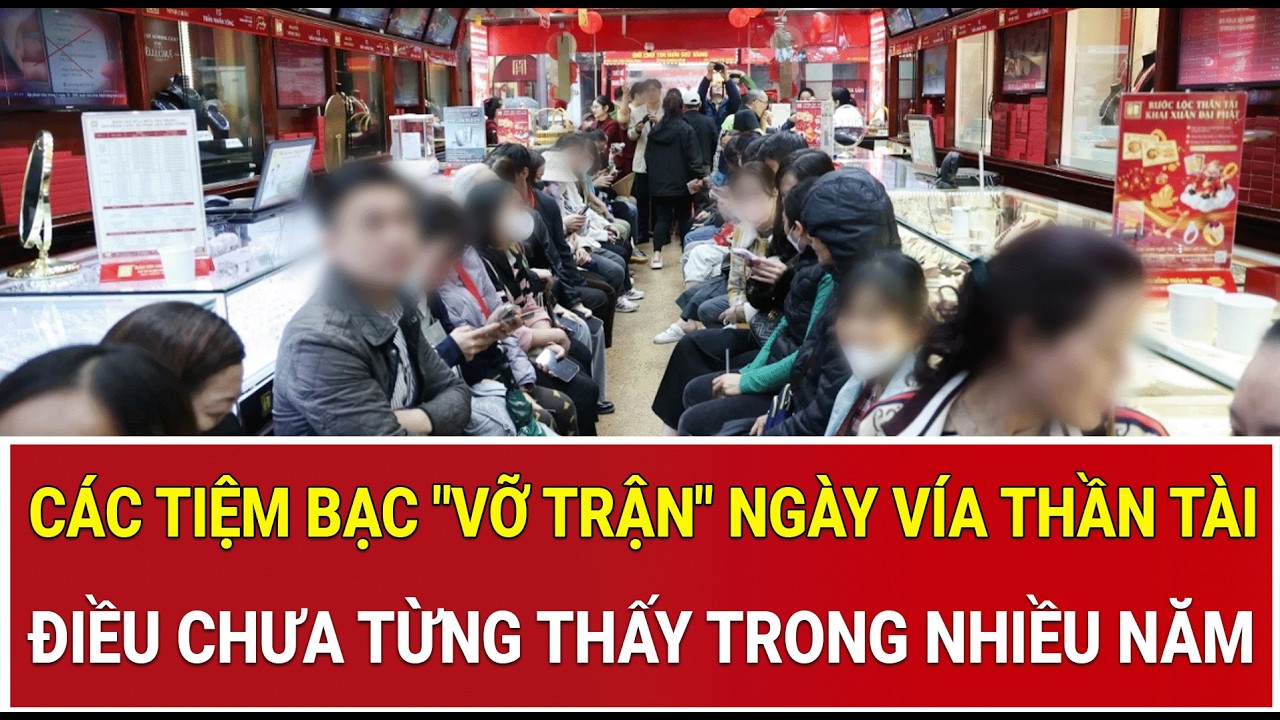 Cận cảnh các tiệm bạc 