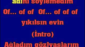 Ahmet Kaya Arka Mahalle Karaoke Ahmet Kaya Arka Mahalle Karaoke