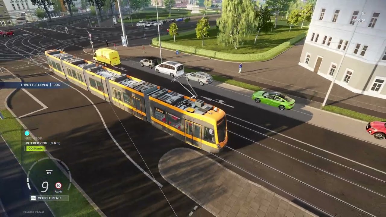 City Transport Sim - Line 2 / Flexity Wien / S. Nakamura Platz - Friedrich S. Str.