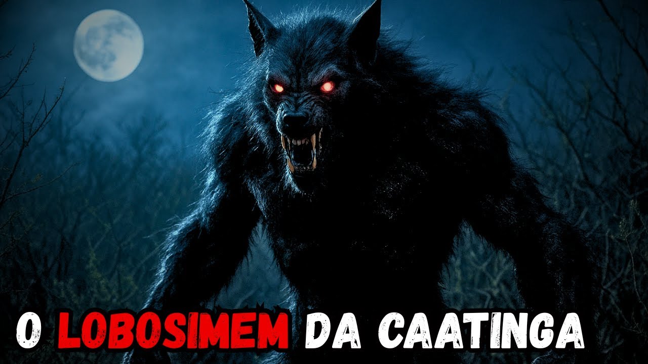 A Caatinga esconde segredos, fui perseguido por um lobisomem...