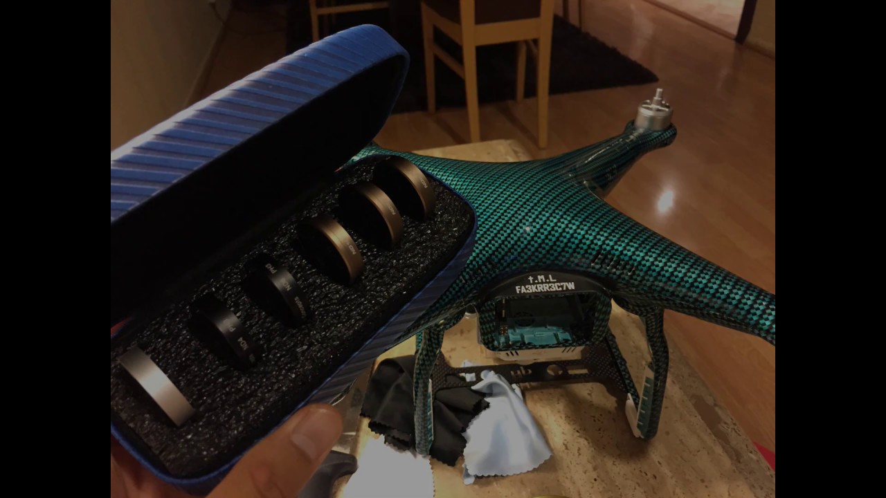 DIY ND Filter Lens Case for DJI Phantom 3 4 Pro