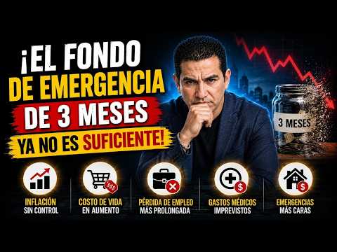 ¡El fondo de emergencia de 3 meses ya no es suficiente! | Andres Gutierrez | Retransmisión