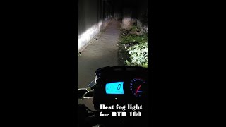 Best Fog Light Ever For Rtr 180.