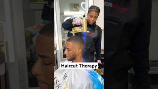 Hot Towel Mid Fade Waves.