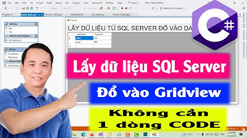 Kết nối SQL Server đổ dữ liệu vào DataGridViev C# | Trại Huấn Luyện Coder iif